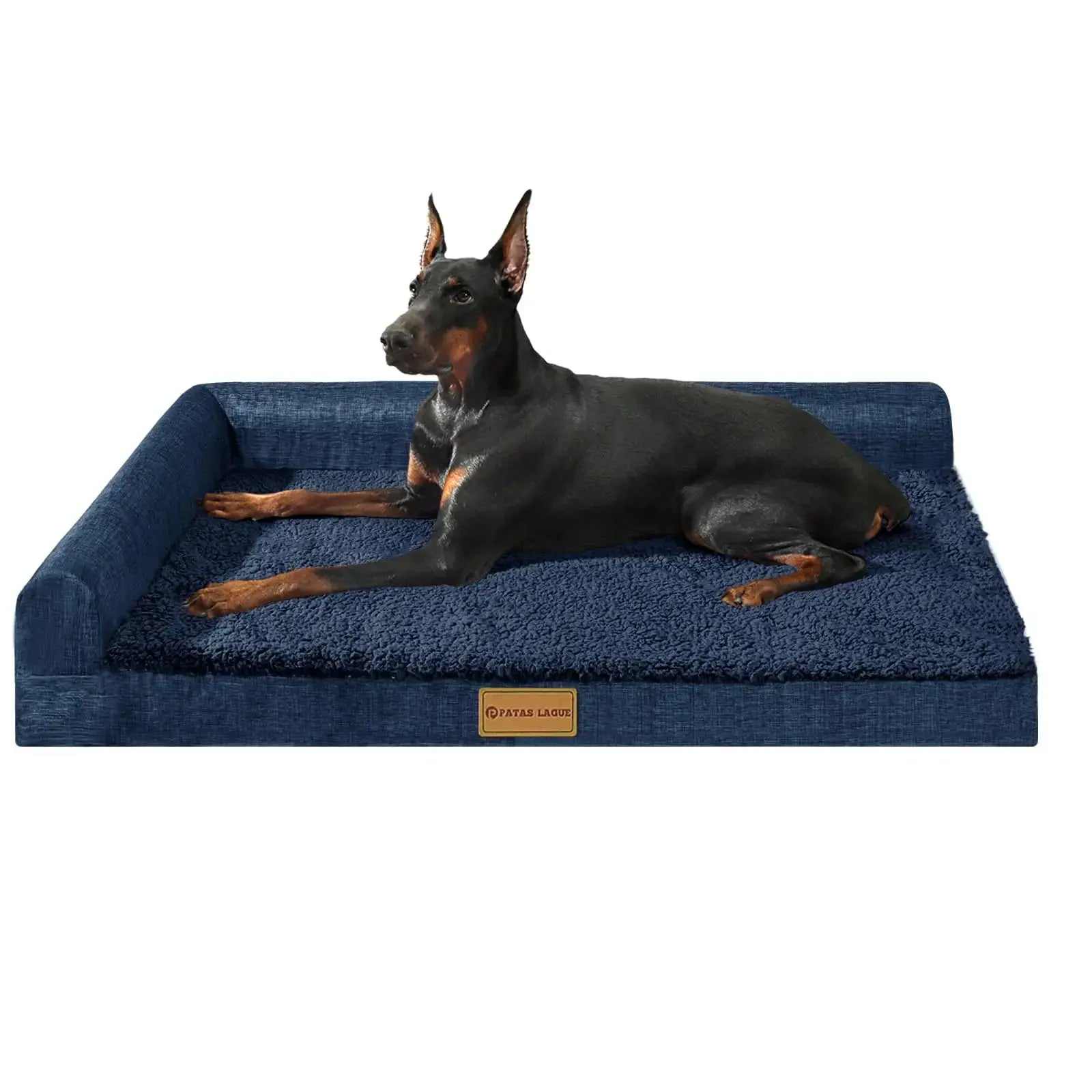 Patas Lague Orthopedic Dog Bed for Small Medium Large Size Dog by Patas Lague
