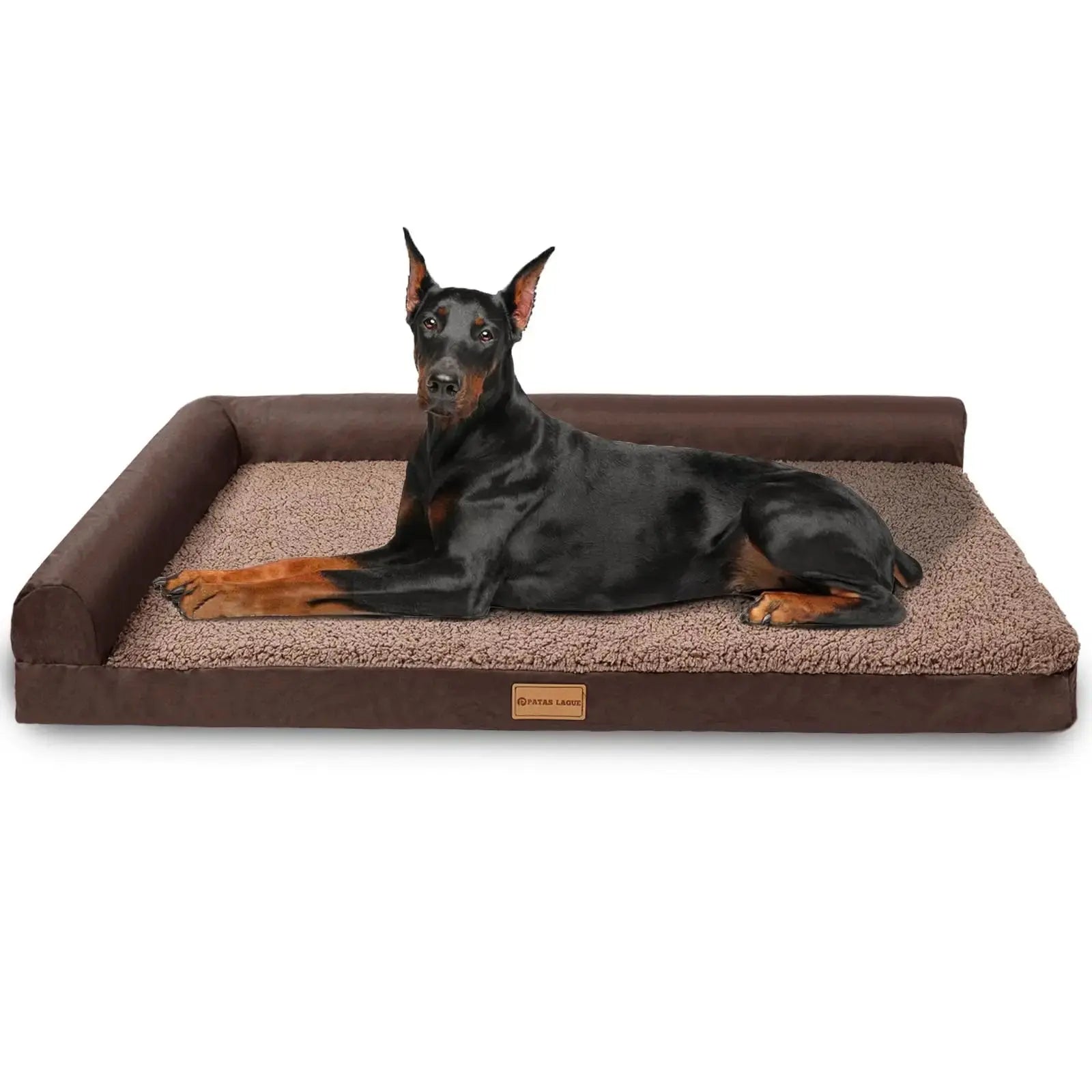 Patas Lague Orthopedic Dog Bed for Small Medium Large Size Dog by Patas Lague