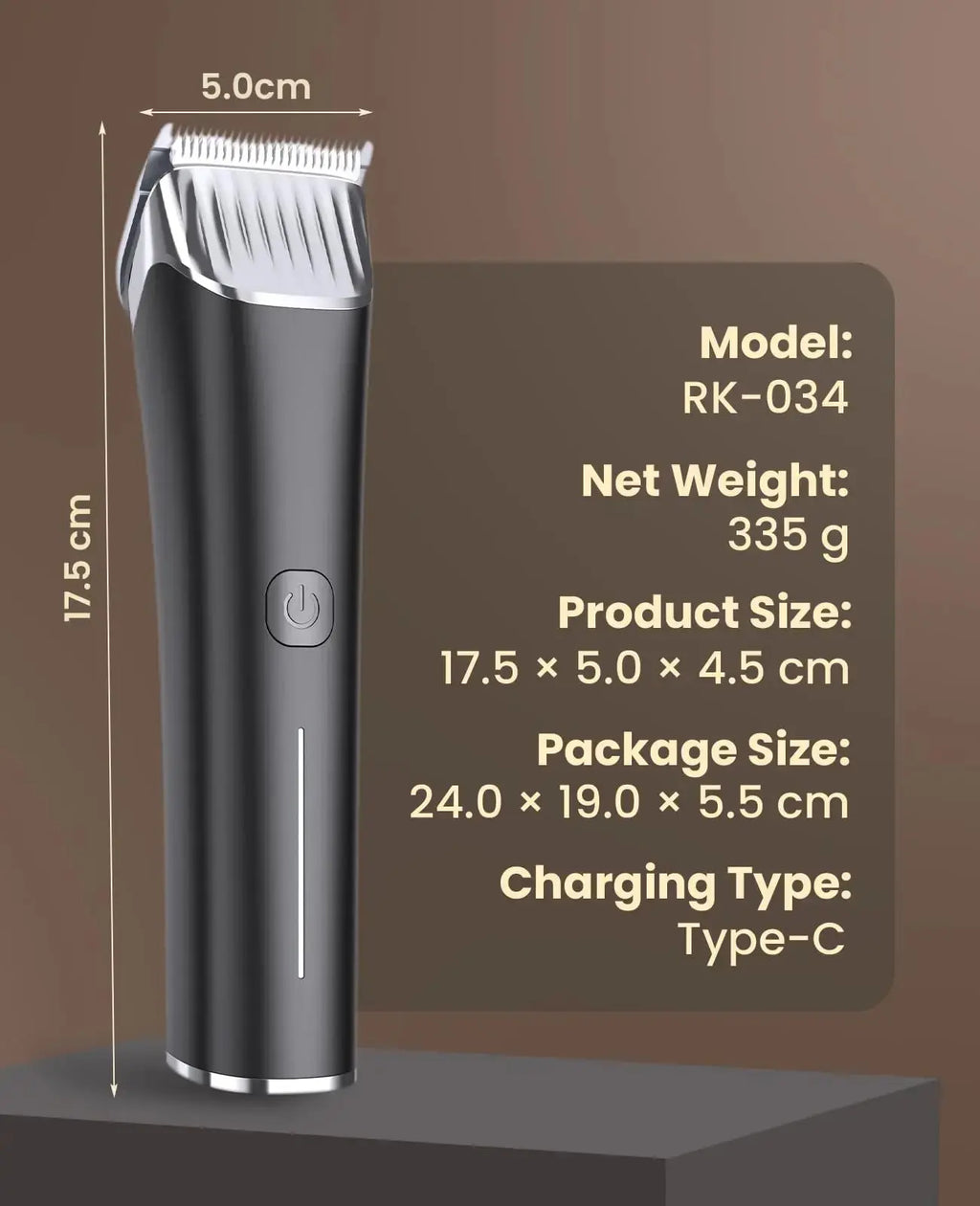 oneisall Cordless Horse Clippers,Low Noise 2 Speed Grooming Clippers,Horse Trimmer Shaver Kit for Matted Long Hair,Detachable Stainless Steel Blade Grooming Kit for Thick Coat by oneisall