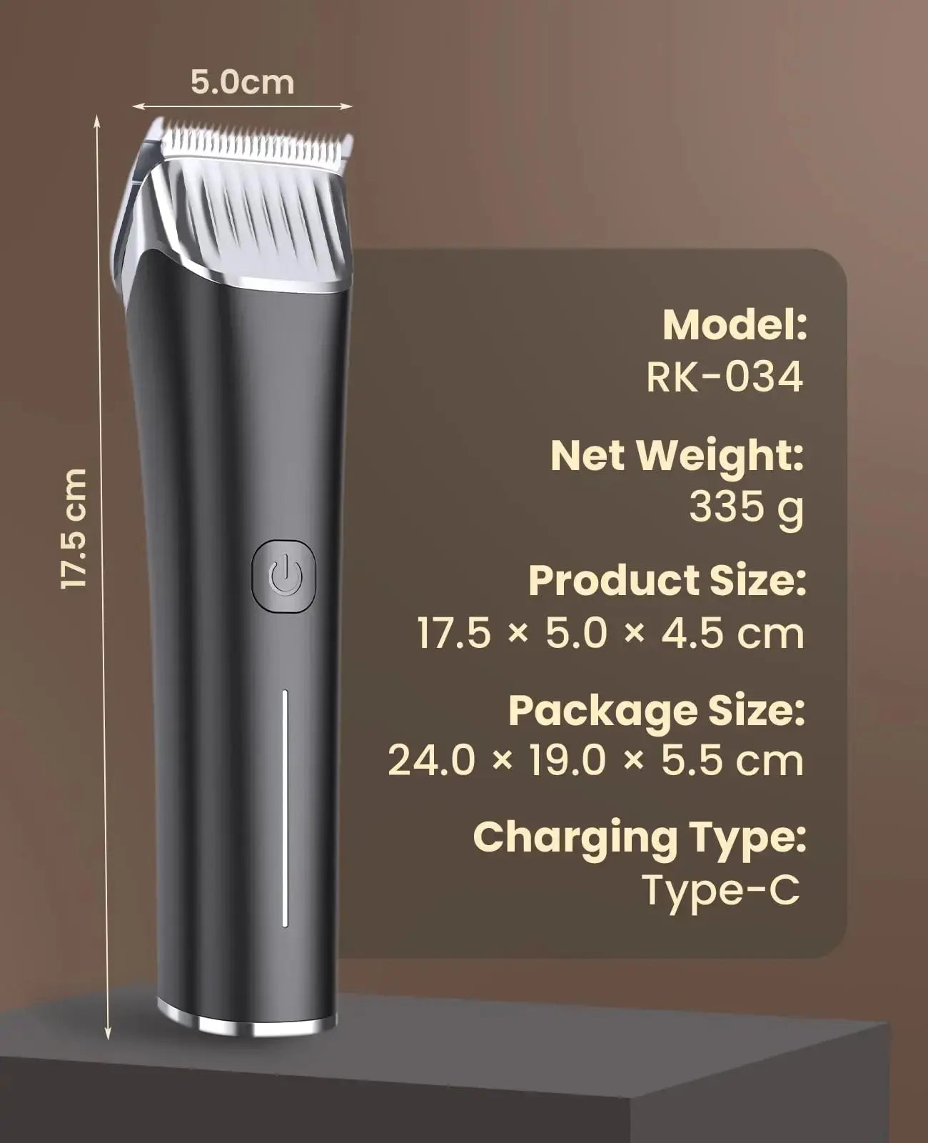 oneisall Cordless Horse Clippers,Low Noise 2 Speed Grooming Clippers,Horse Trimmer Shaver Kit for Matted Long Hair,Detachable Stainless Steel Blade Grooming Kit for Thick Coat by oneisall