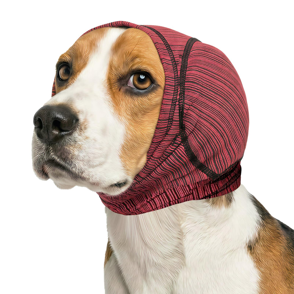 Soft Dog Ear Cover for Loud Noises, Thunderstorms & Fireworks - Dog Ear Wrap for Hematoma and Post-Surgery Recovery, Prevents Shaking and Scratching - Dog Head Cover for Bathing, Grooming, Rainy Walks, and Swimming Pet Zen