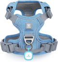 No Pull Dog Harness Reflective Adjustable Vest with ID Tag Small Dogs Wags & Whiskers Pet Supply