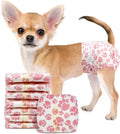 Female Dog Diapers 48 Count Disposable Leakproof Puppy Diapers XXS- Medium Wags & Whiskers Pet Supply