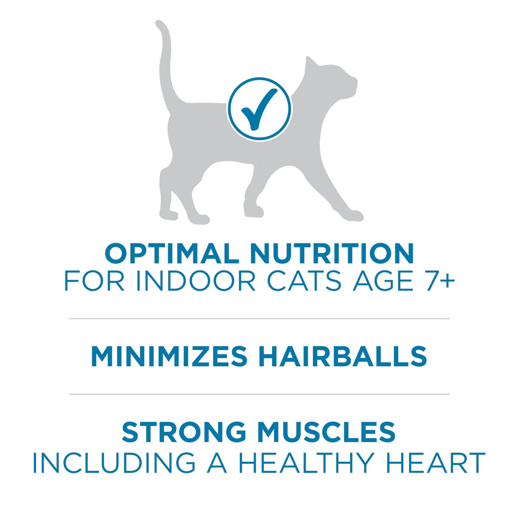 Purina ONE High Protein, Natural Senior Dry Cat Food, Indoor Advantage Senior+ - 16 lb. Bag Purina ONE