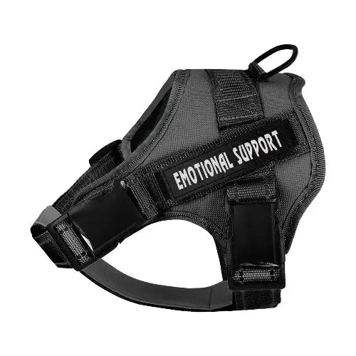 voopet Emotional Support Dog Harness, Professional Service Dog Vest Harness for Small Medium Large Dogs, Reflective Breathable and Adjustable No Pull/Choke ESA Essential Harness by VOOPET