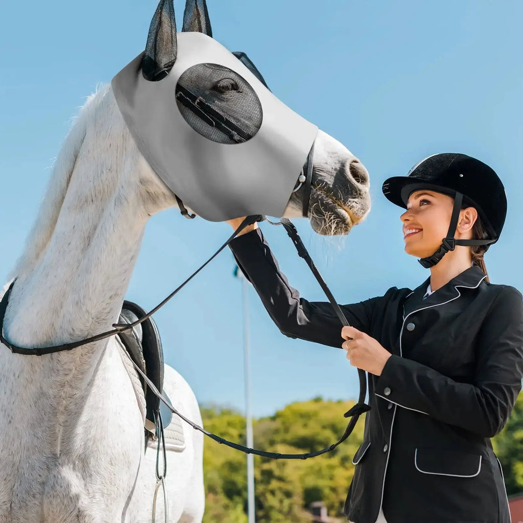 Frienda 4 Pcs Horse Fly Mask with Ear by Frienda