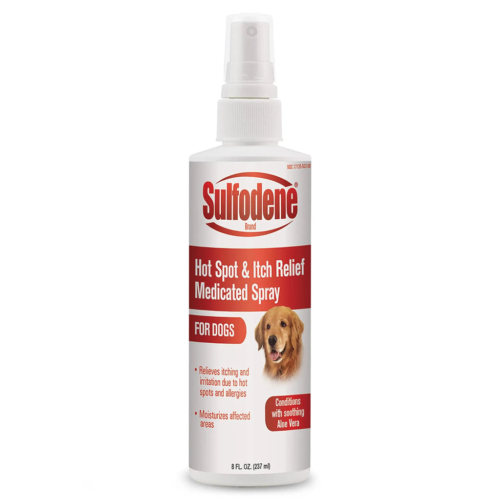 Sulfodene Hot Spot & Itch Relief Medicated Spray for Dog 8oz by Sulfodene