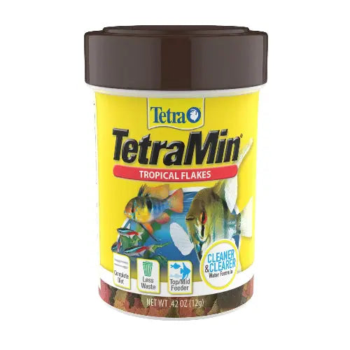 TetraMin Nutritionally Balanced Tropical Flake Food for Tropical Fish by Tetra