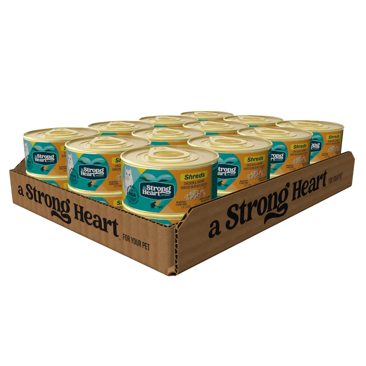 A Strong Heart 3oz Wet Cat Food