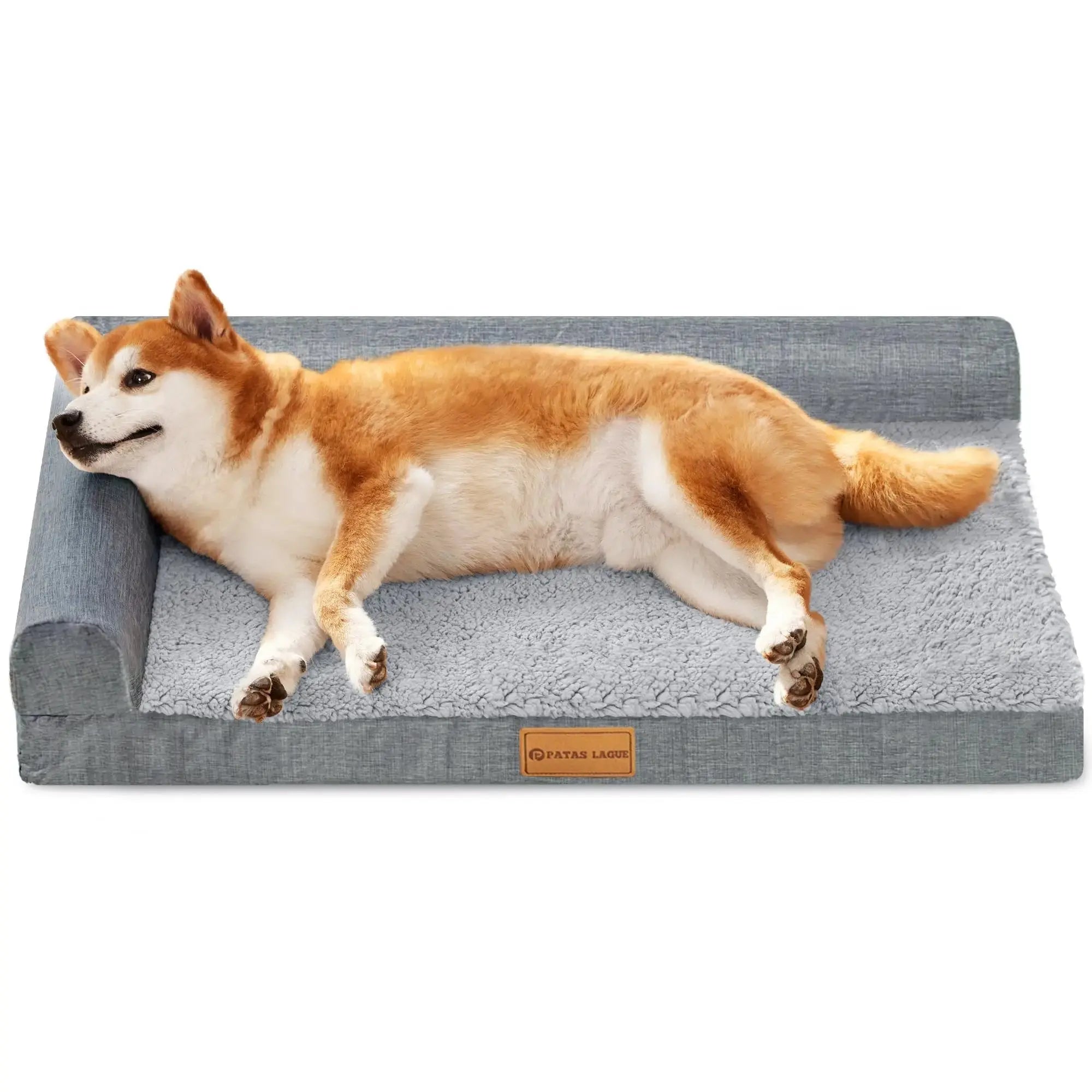 Patas Lague Orthopedic Dog Bed for Small Medium Large Size Dog by Patas Lague