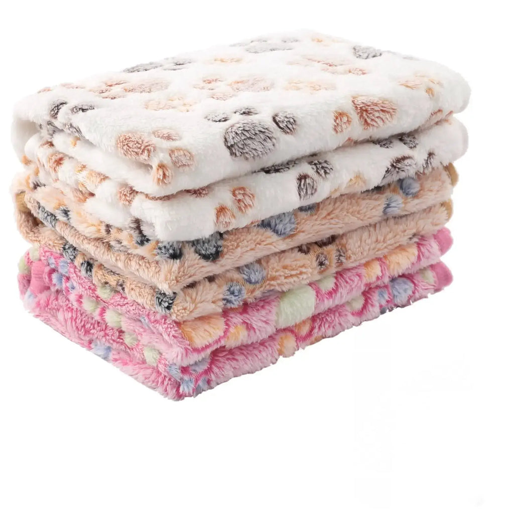 3 Pack Cat and Dog Blanket Soft & Warm Fleece Flannel Pet Blanket, by MIWOPET