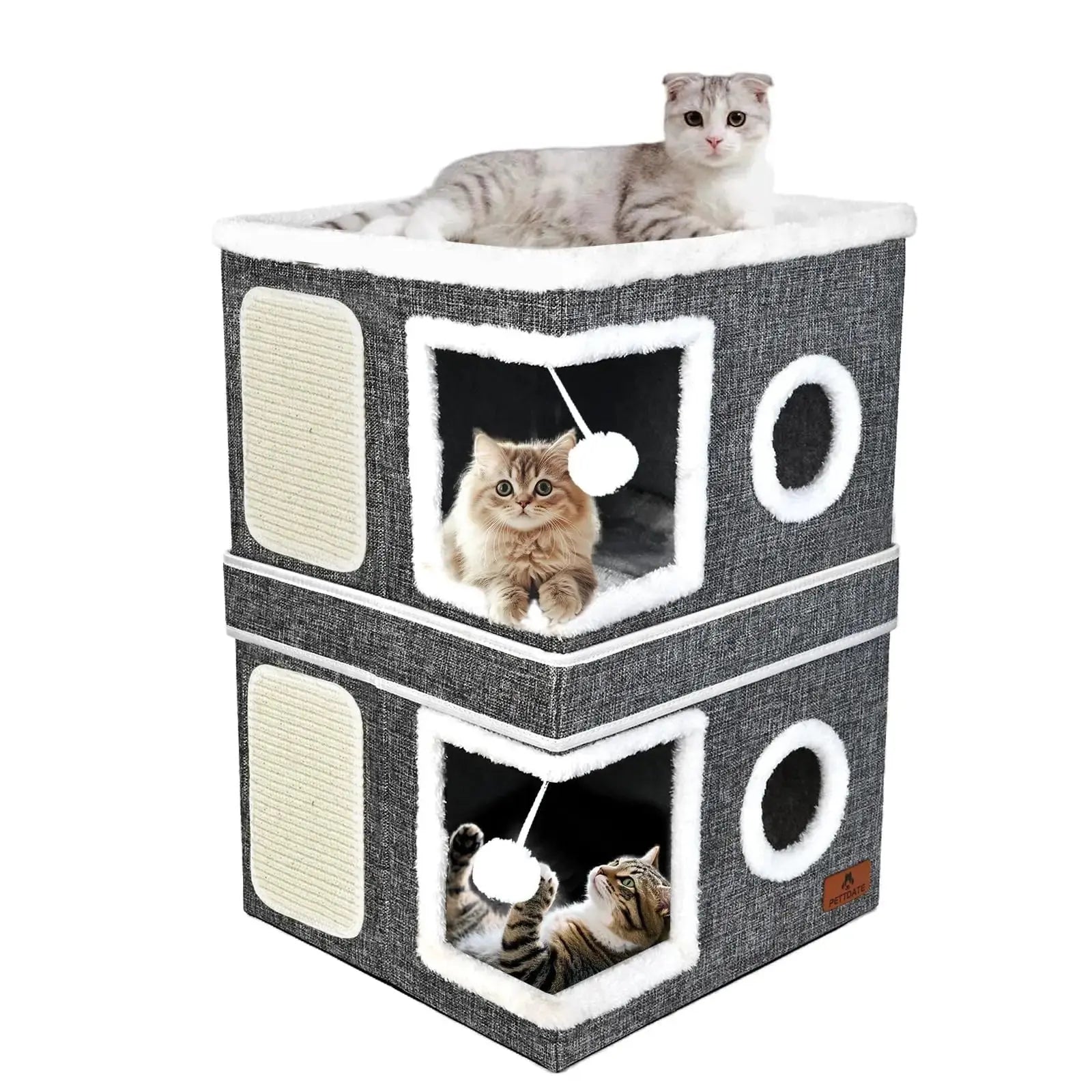 Cat Beds for Indoor Cats by PETTDATE