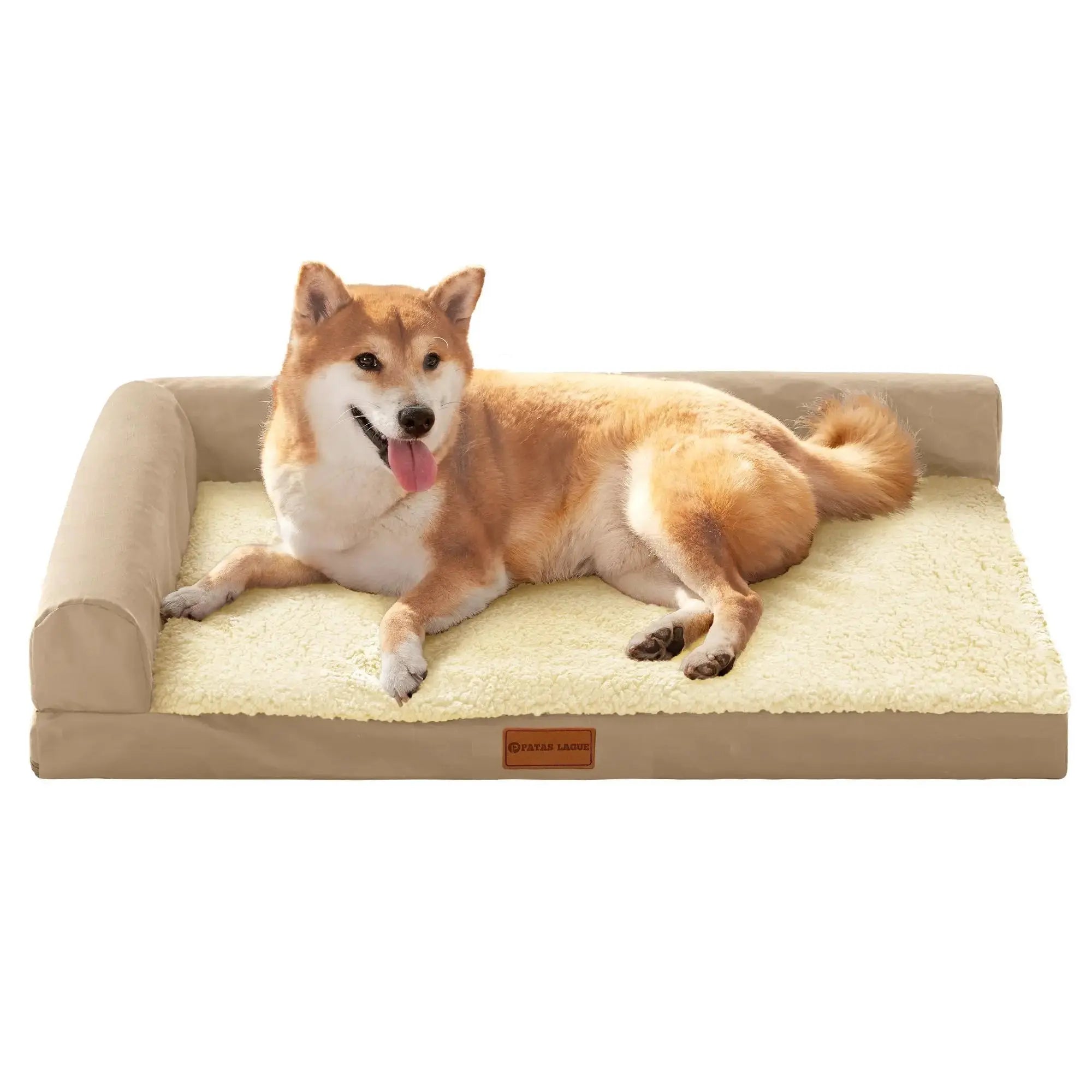 Patas Lague Orthopedic Dog Bed for Small Medium Large Size Dog by Patas Lague