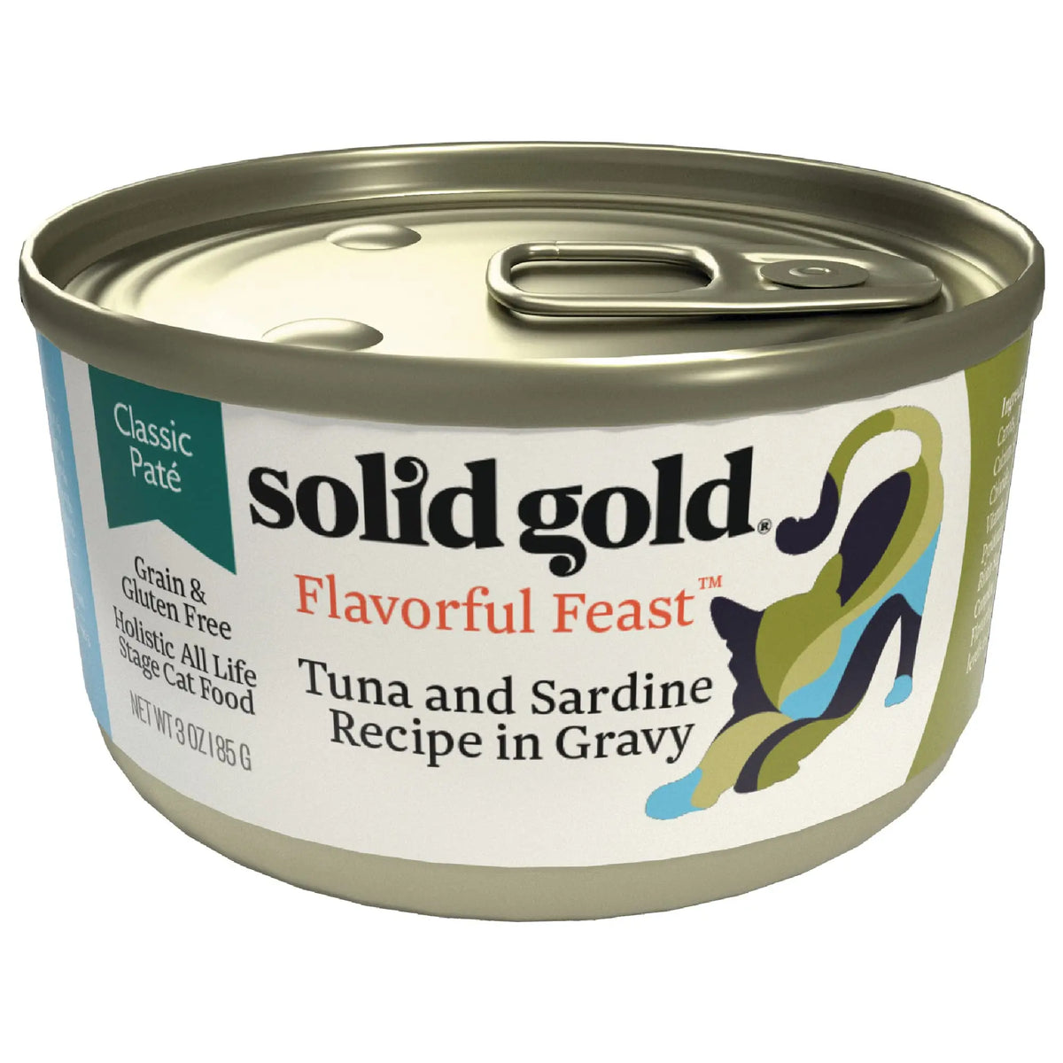 Solid Gold Wet Cat Food for Gut Health and Sensitive Stomach
