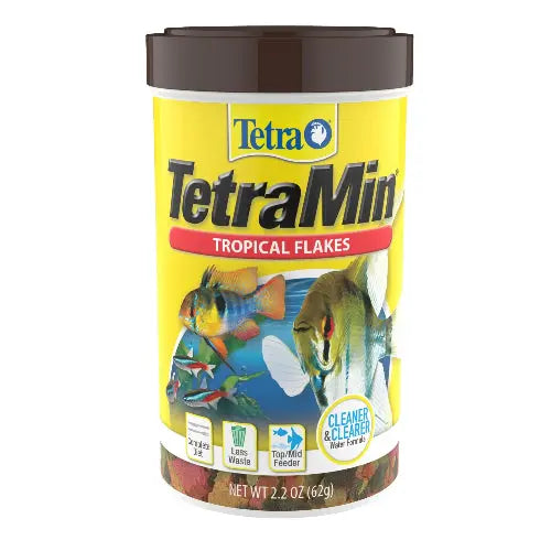 TetraMin Nutritionally Balanced Tropical Flake Food for Tropical Fish by Tetra