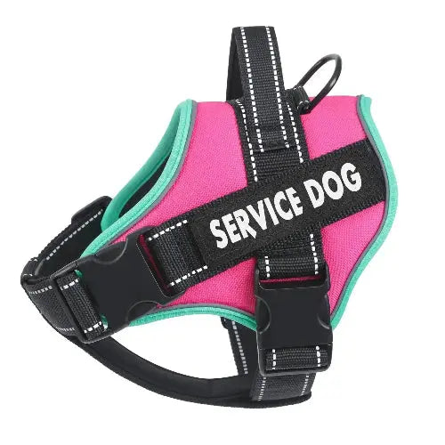 voopet Emotional Support Dog Harness, Professional Service Dog Vest Harness for Small Medium Large Dogs, Reflective Breathable and Adjustable No Pull/Choke ESA Essential Harness by VOOPET