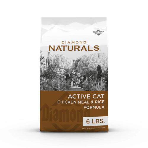 DIAMOND NATURALS High Protein Premium Formulas Dry Cat Food with Superfoods and Antioxidants - FurrBaby Necessities