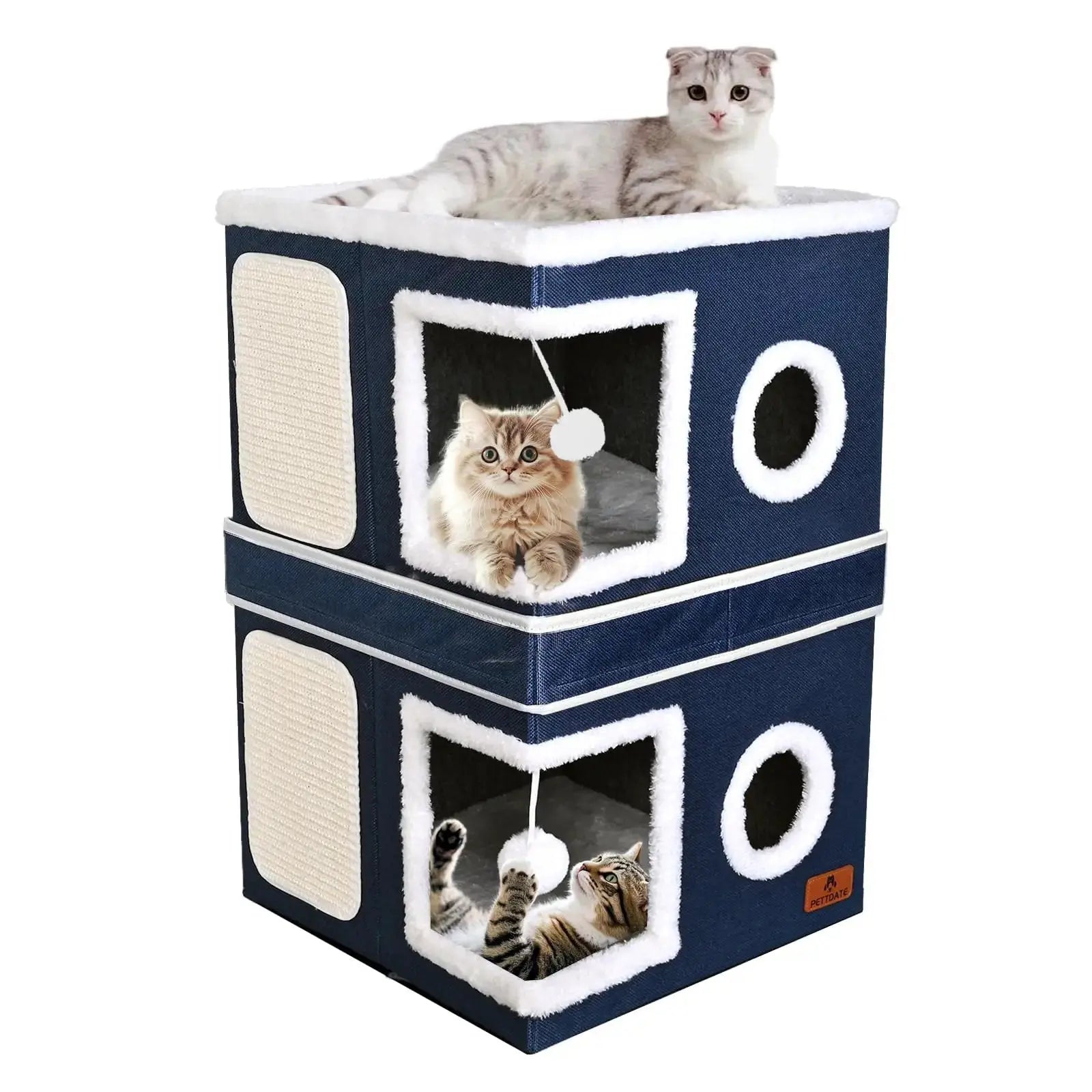 Cat Beds for Indoor Cats by PETTDATE