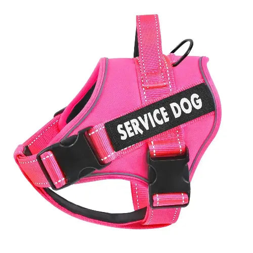 voopet Emotional Support Dog Harness, Professional Service Dog Vest Harness for Small Medium Large Dogs, Reflective Breathable and Adjustable No Pull/Choke ESA Essential Harness by VOOPET