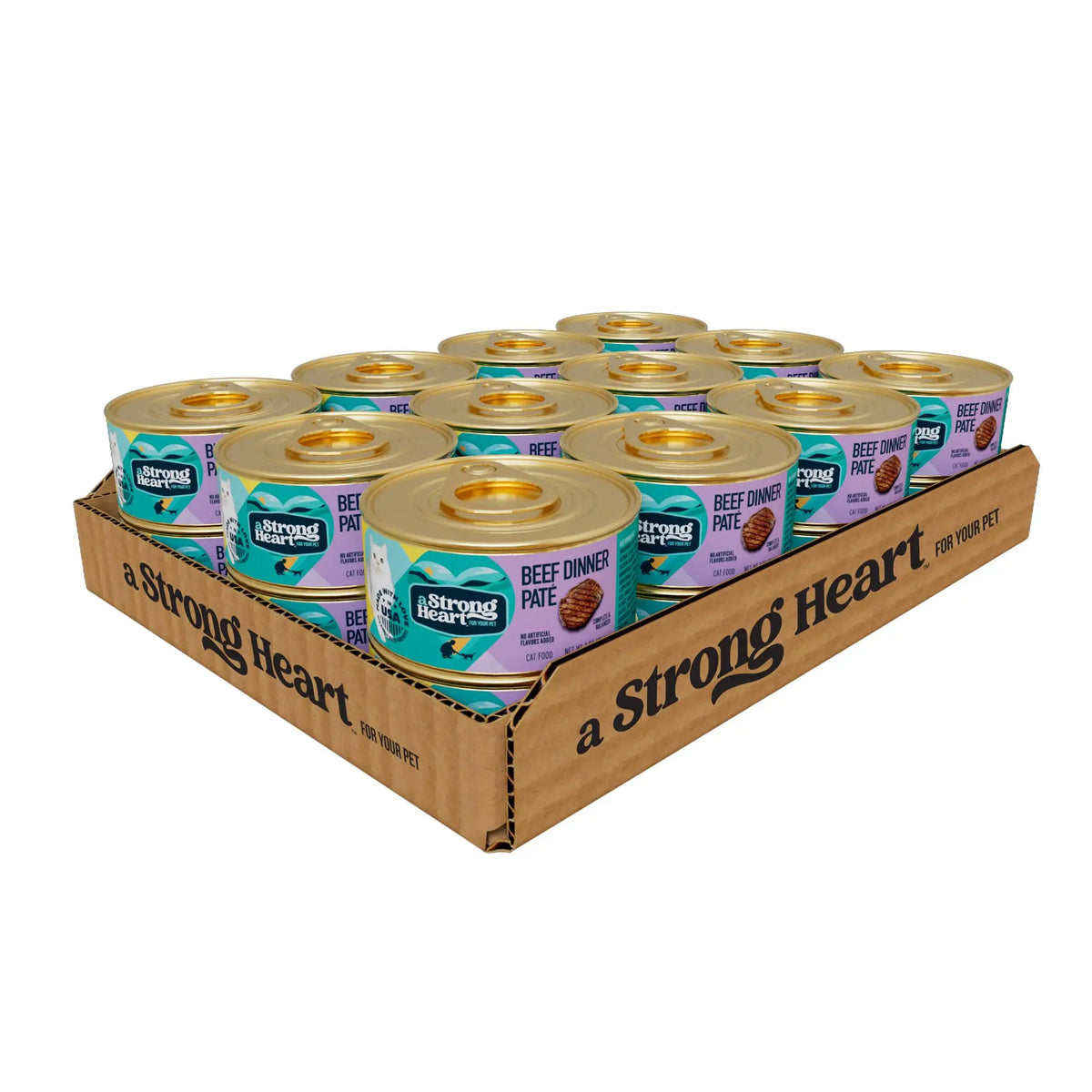 A Strong Heart 3oz Wet Cat Food