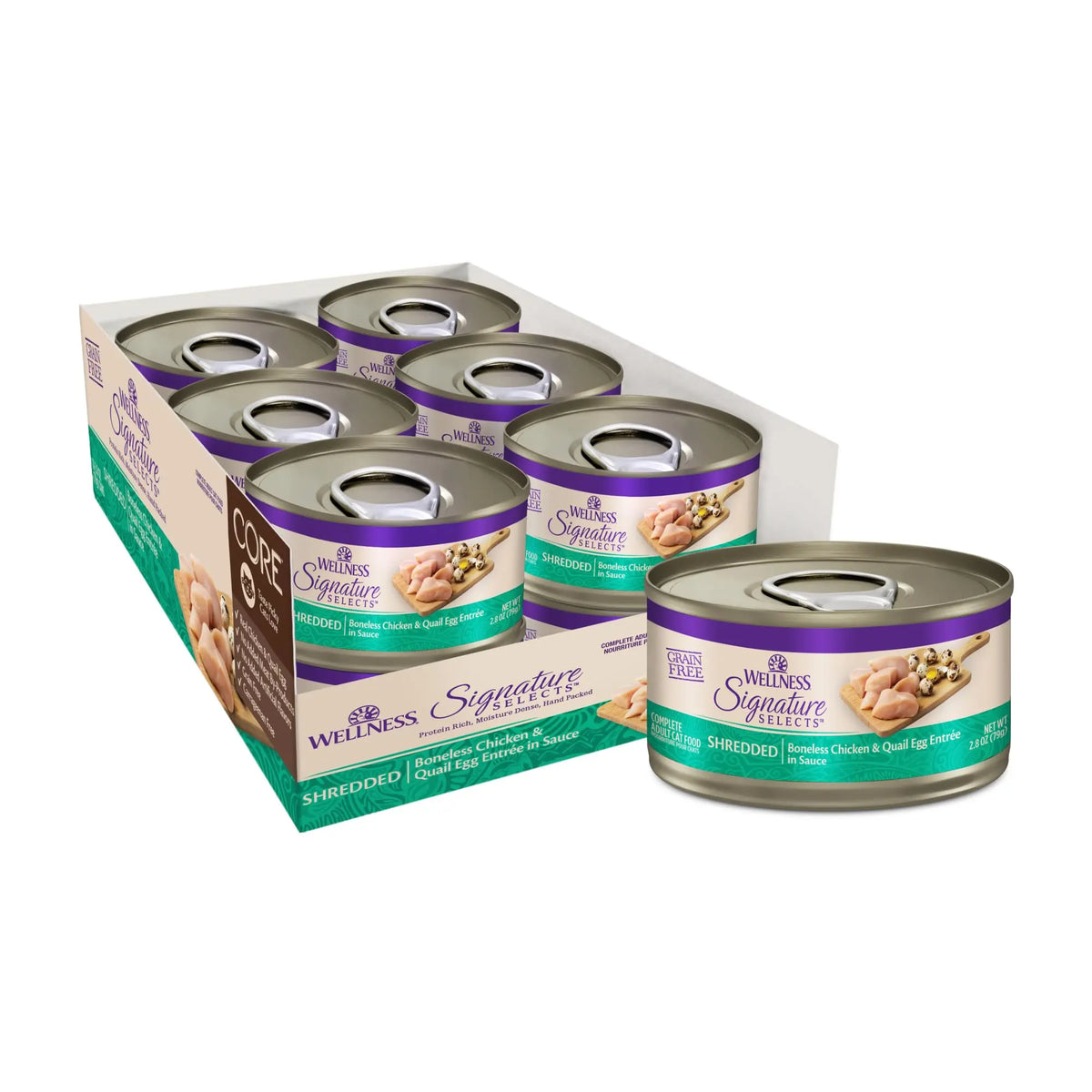 Wellness CORE Hearty Cuts Shredded Chicken & Turkey Recipe