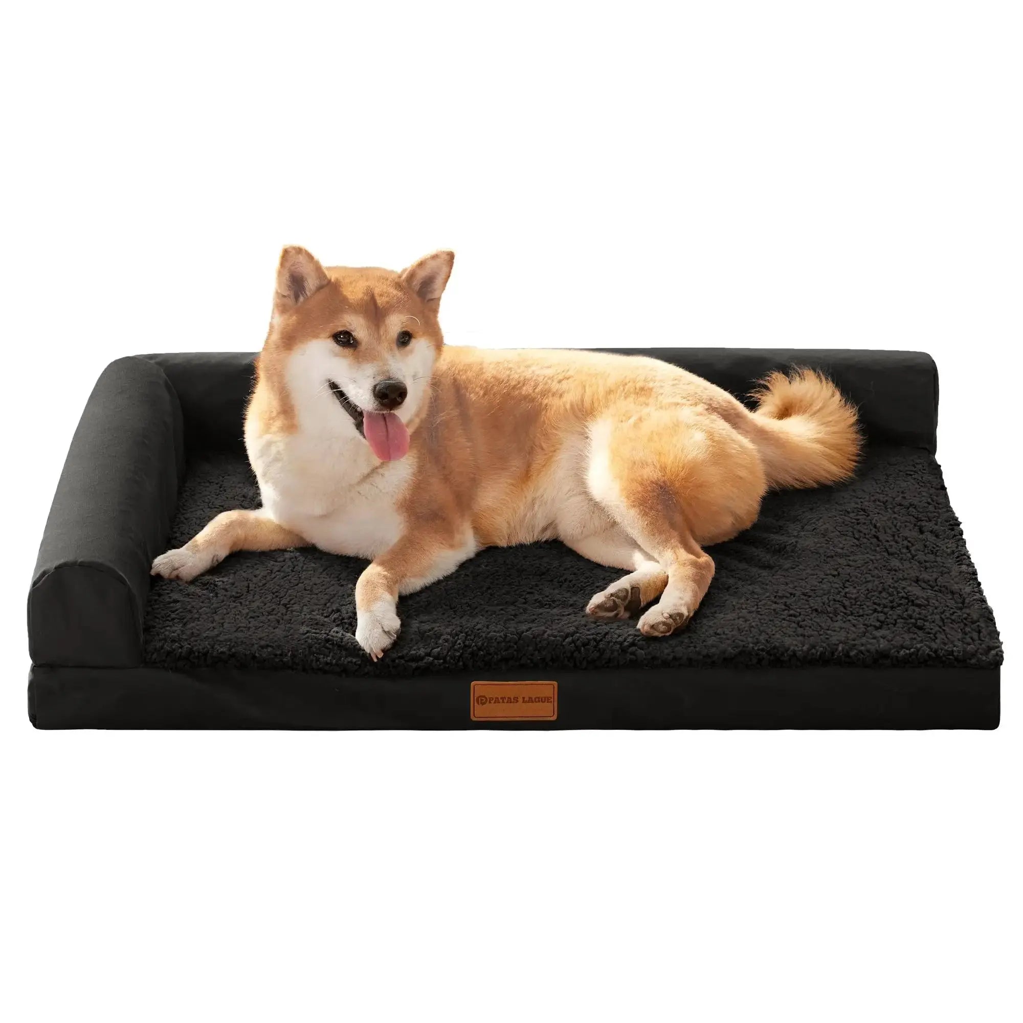 Patas Lague Orthopedic Dog Bed for Small Medium Large Size Dog by Patas Lague