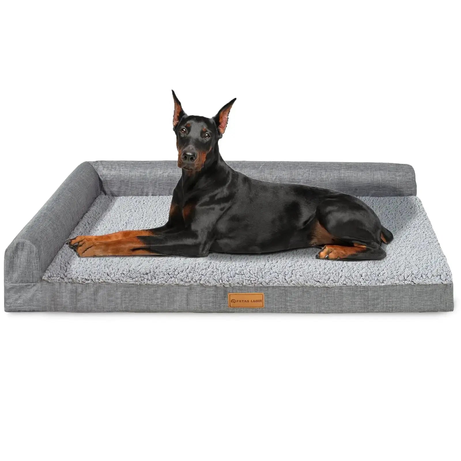 Patas Lague Orthopedic Dog Bed for Small Medium Large Size Dog by Patas Lague