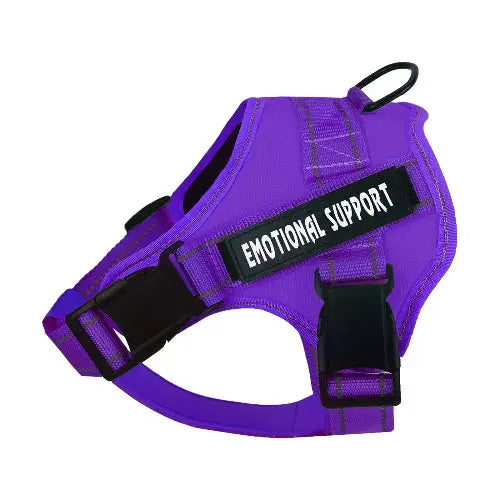 voopet Emotional Support Dog Harness, Professional Service Dog Vest Harness for Small Medium Large Dogs, Reflective Breathable and Adjustable No Pull/Choke ESA Essential Harness by VOOPET
