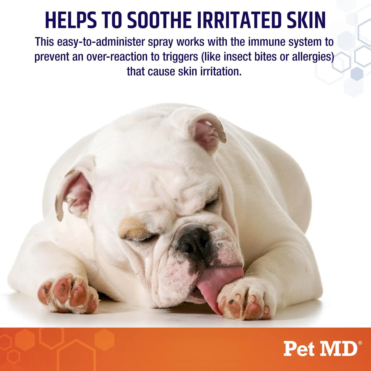 Pet MD Hydrocortisone Spray for Dogs & Cats - Anti Itch Spray - 4 oz Pet MD