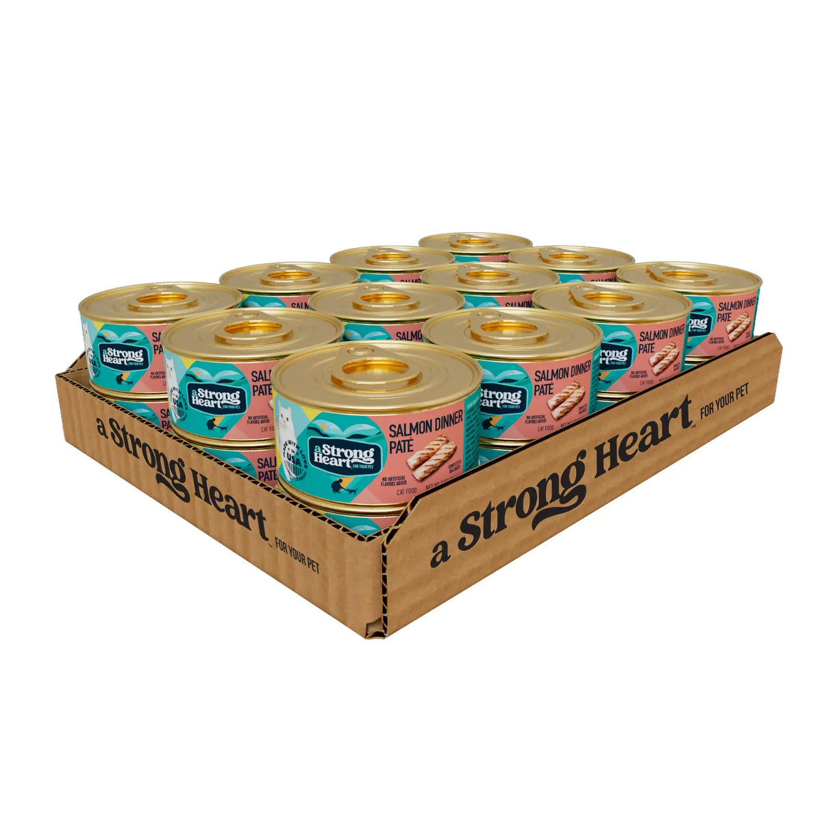 A Strong Heart 3oz Wet Cat Food