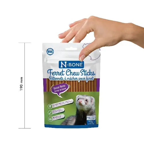 N-Bone Ferret Chew Sticks - Assorted Flavors and Sizes by N-Bone