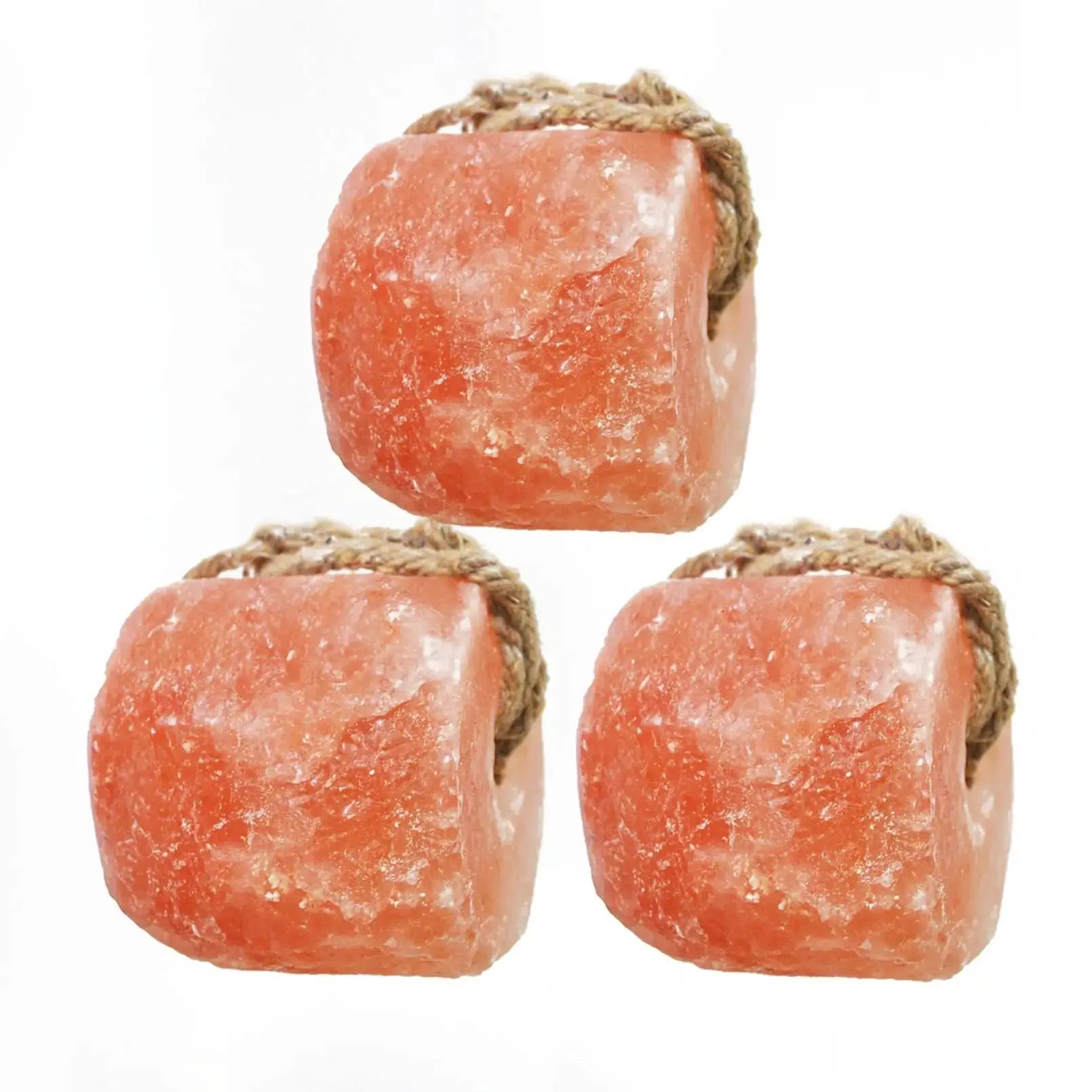 kathson Himalayan Salt Lick Salt Block on Rope for Horse Animals Mineral Salt Licks Natural Pink Licking Salt for Horses Deer Cattle Sheep and Other Livestock (1 Pcs,2.4-3.3 lbs) by kathson