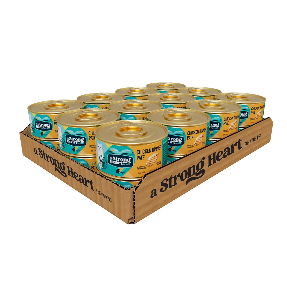 A Strong Heart 3oz Wet Cat Food