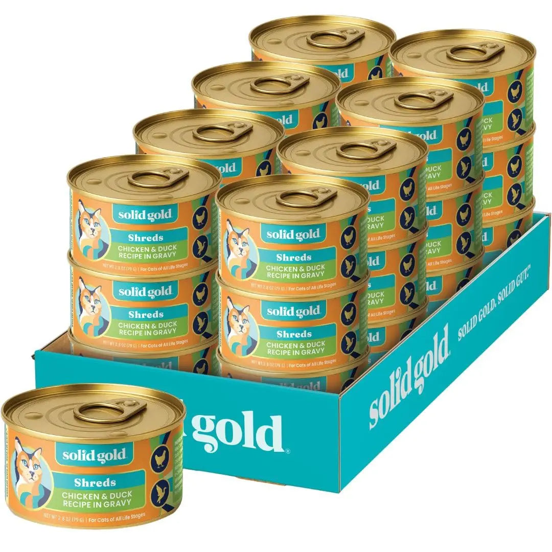 Solid Gold Wet Cat Food for Gut Health and Sensitive Stomach