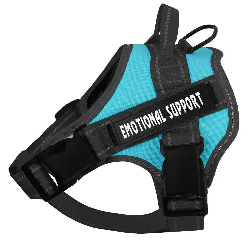 voopet Emotional Support Dog Harness, Professional Service Dog Vest Harness for Small Medium Large Dogs, Reflective Breathable and Adjustable No Pull/Choke ESA Essential Harness by VOOPET