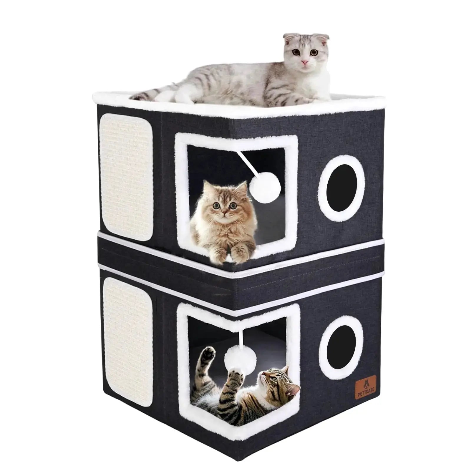 Cat Beds for Indoor Cats by PETTDATE