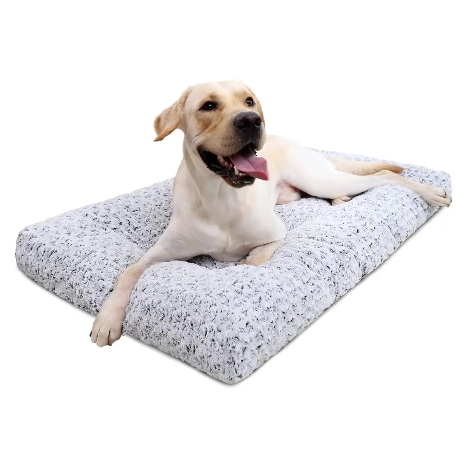 KSIIA Washable Dog Bed Dog Crate Bed Deluxe Plush Pet Mat by KSIIA