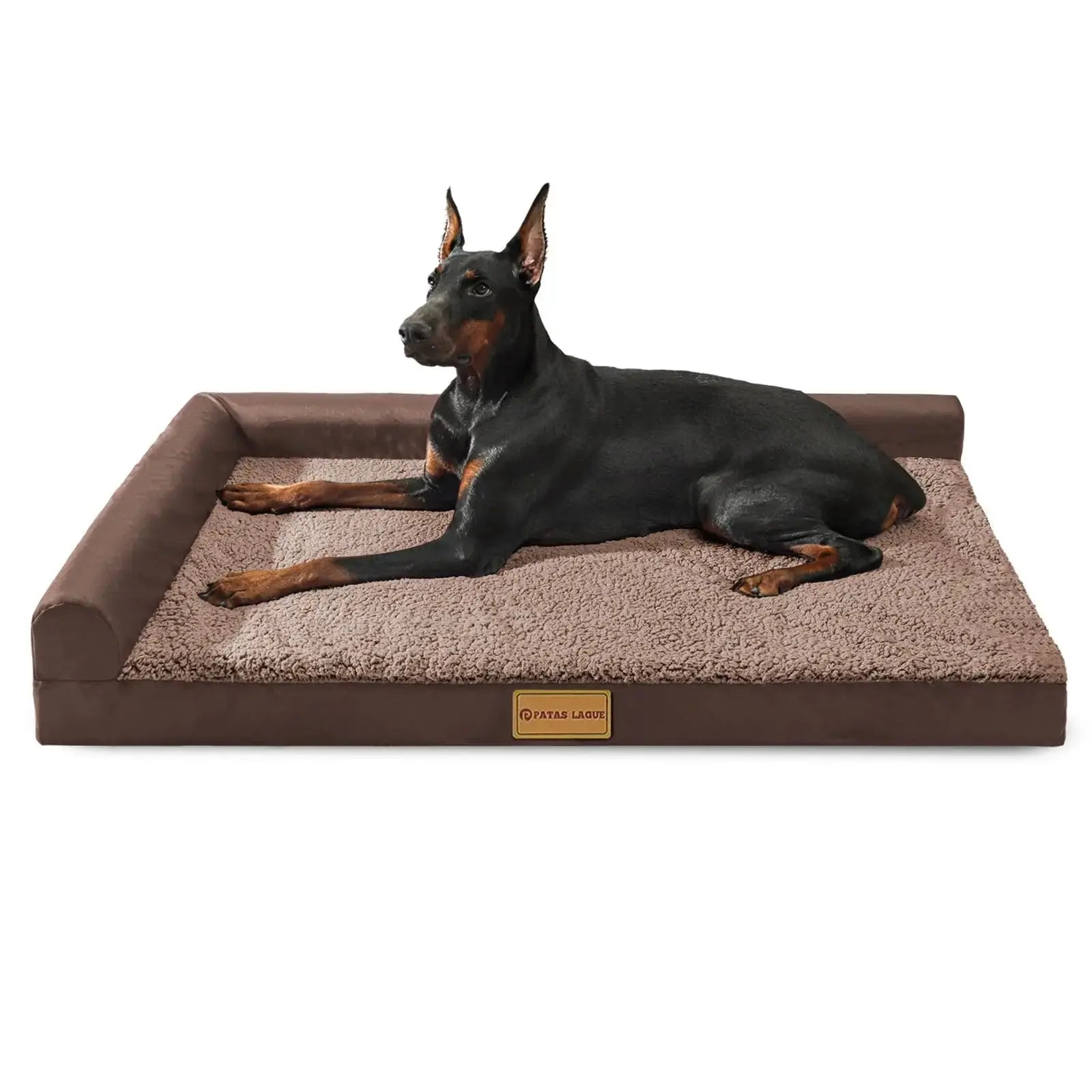 Patas Lague Orthopedic Dog Bed for Small Medium Large Size Dog by Patas Lague