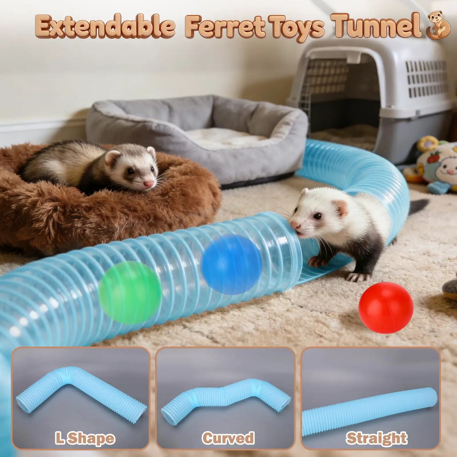 Mity rain Ferret Tunnels by Mity rain