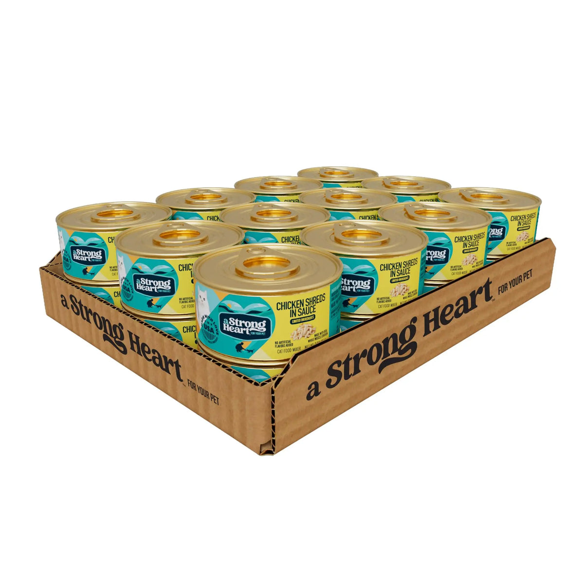 A Strong Heart 3oz Wet Cat Food