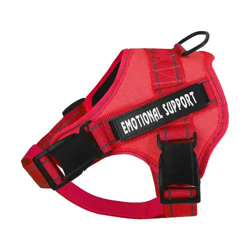 voopet Emotional Support Dog Harness, Professional Service Dog Vest Harness for Small Medium Large Dogs, Reflective Breathable and Adjustable No Pull/Choke ESA Essential Harness by VOOPET