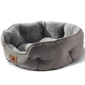 Asvin Dog Bed, Cat Beds for Indoor Cats, Pet Bed for Puppy and Kitty, Extra Soft & Machine Washable with Anti-Slip & Water-Resistant Oxford Bottom by Asvin