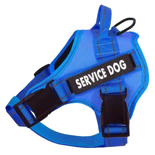voopet Emotional Support Dog Harness, Professional Service Dog Vest Harness for Small Medium Large Dogs, Reflective Breathable and Adjustable No Pull/Choke ESA Essential Harness by VOOPET