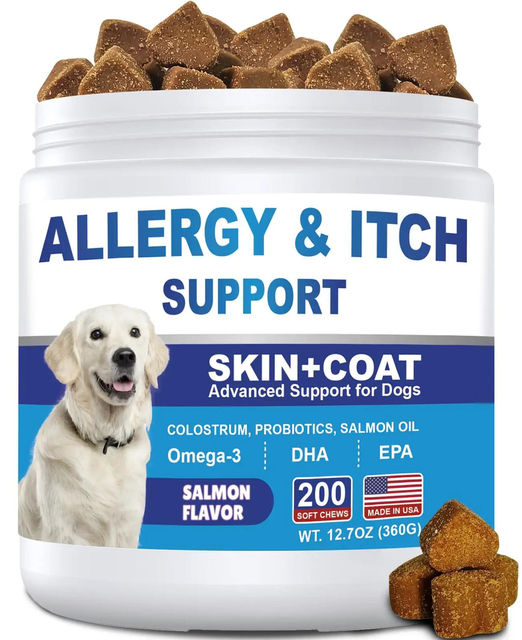 ColEaze Dog Allergy Chews - Allergy Chews for Dogs by ColEaze