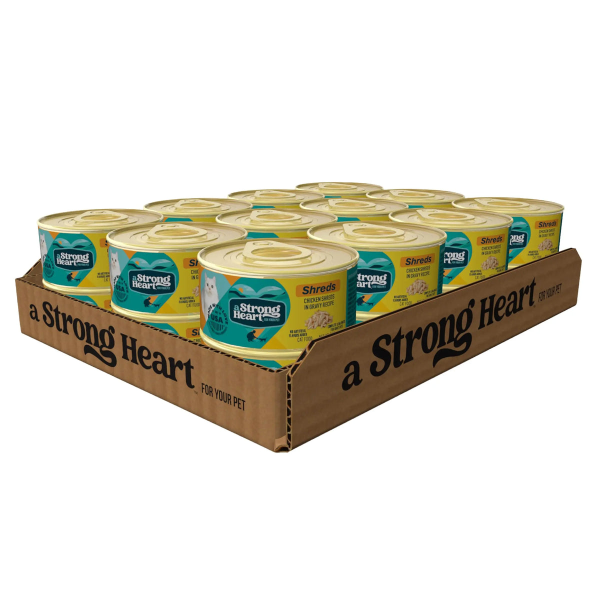 A Strong Heart 3oz Wet Cat Food