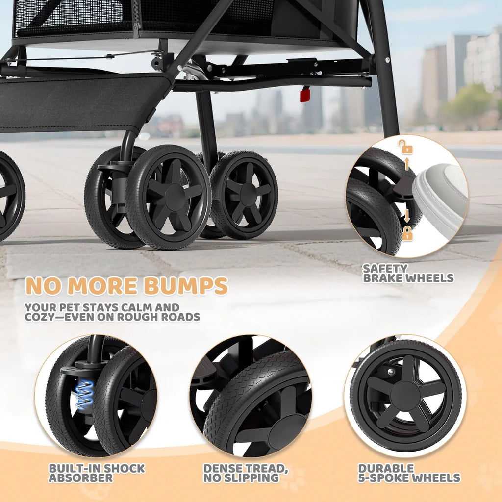 Magshion Dog Stroller by Magshion