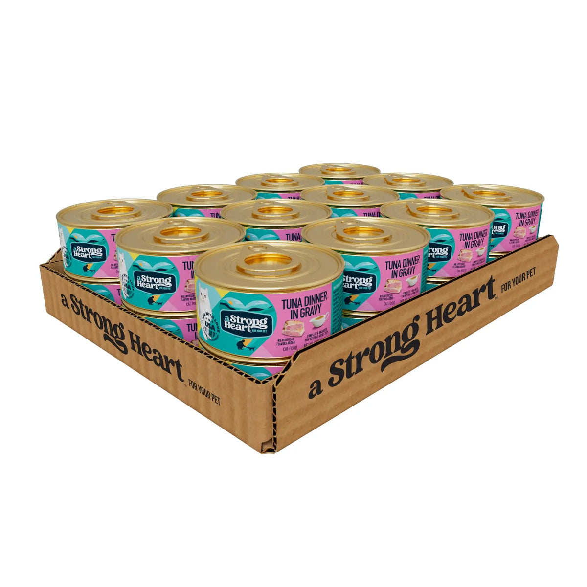 A Strong Heart 3oz Wet Cat Food