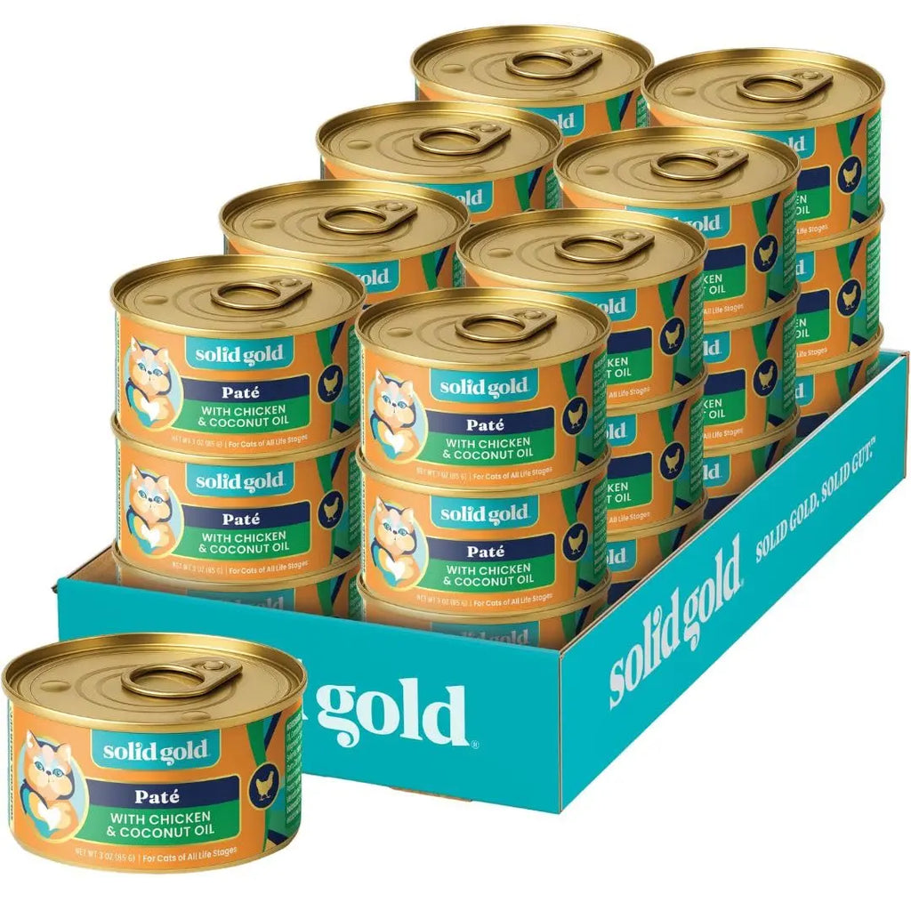 Solid Gold Wet Cat Food for Gut Health and Sensitive Stomach