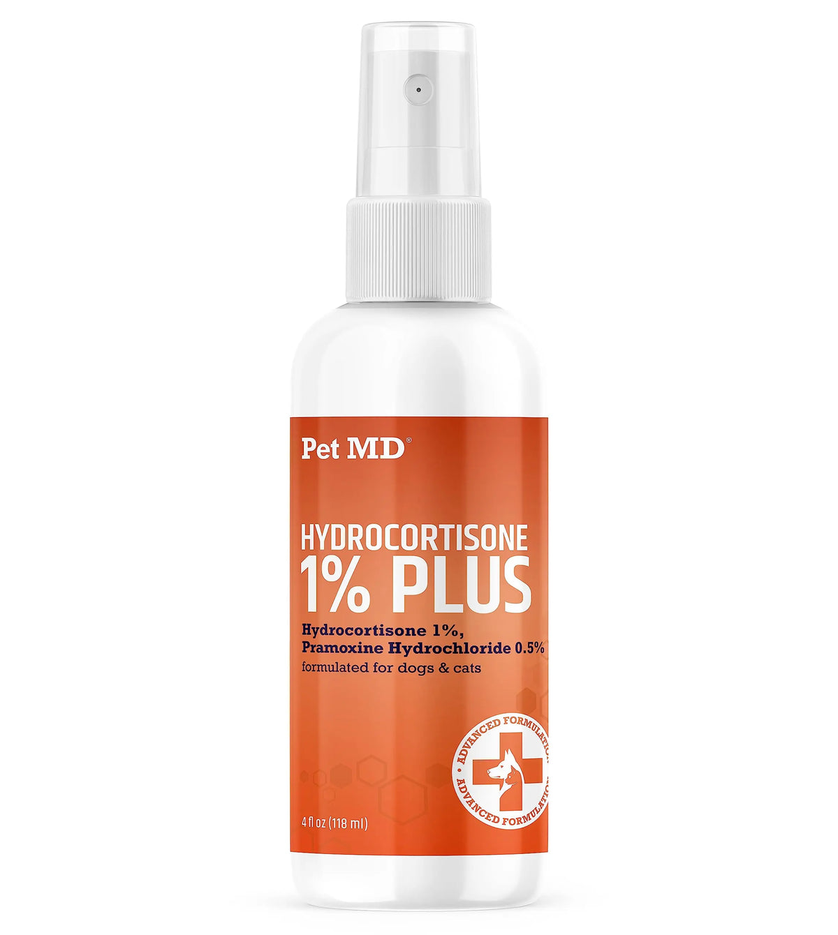 Pet MD Hydrocortisone Spray for Dogs & Cats - Anti Itch Spray - 4 oz Pet MD