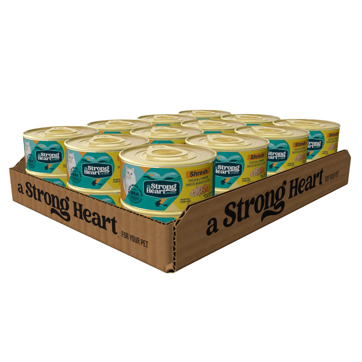 A Strong Heart 3oz Wet Cat Food
